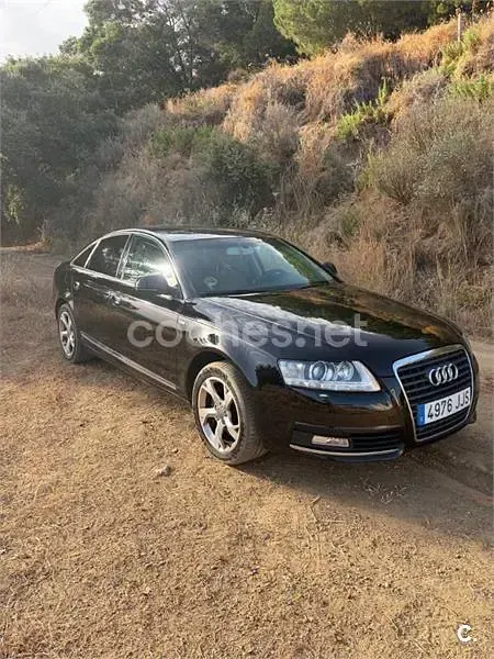 Usado Audi A6 190 CV (139 kW) 2010 Negro Berlina