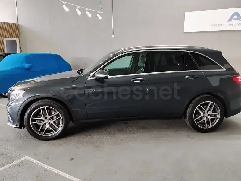 Usado Mercedes GLC220 170 CV (125 kW) 2015 Negro SUV