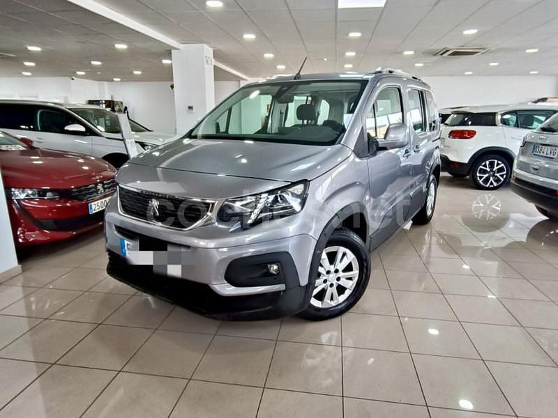 Gris / plata Usado 2018 Peugeot Rifter Allure Monovolumen | 18.400 € (Precio justo) - Imagen 1/4