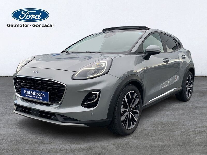 Gris Usado 2023 Ford Puma Titanium X | 26.995 € (Un poco caro) - Imagen 1/4