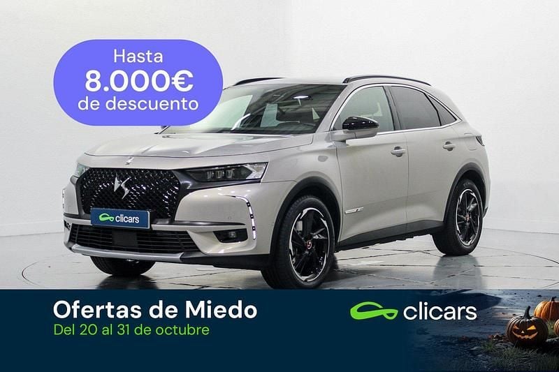 Gris / plata Usado 2021 DS Automobiles DS7 Crossback Performance SUV | 26.490 € (Precio justo) - Imagen 1/4