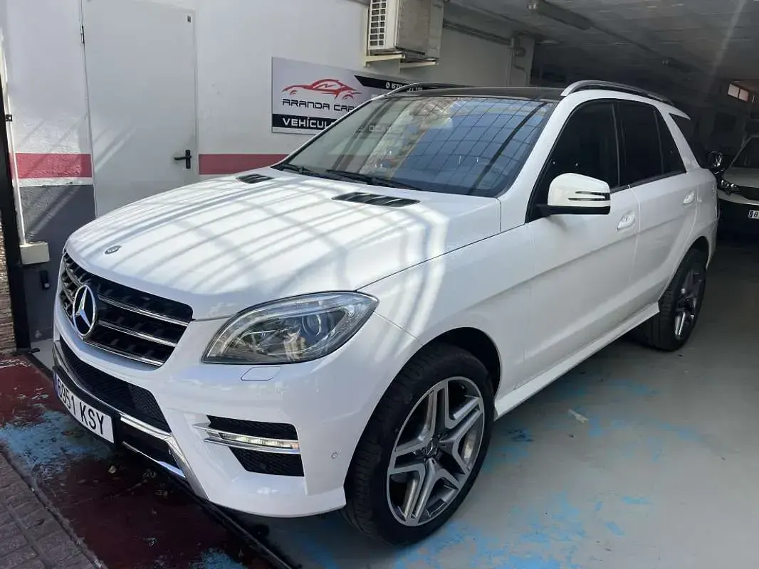 Usado Mercedes ML350 AMG Edition 1 258 CV (189 kW) 2013 Blanco SUV