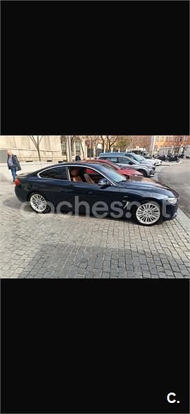 Usado BMW 420 190 CV (139 kW) 2015 Azul Coupe