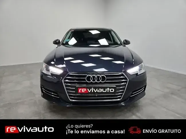 Usado Audi A4 150 CV (110 kW) 2017 Negro Berlina