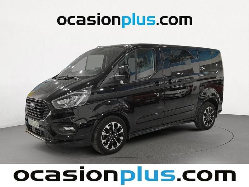 Negro Usado 2022 Ford Tourneo Custom Sport | 37.182 € (Super precio) - Imagen 1/4