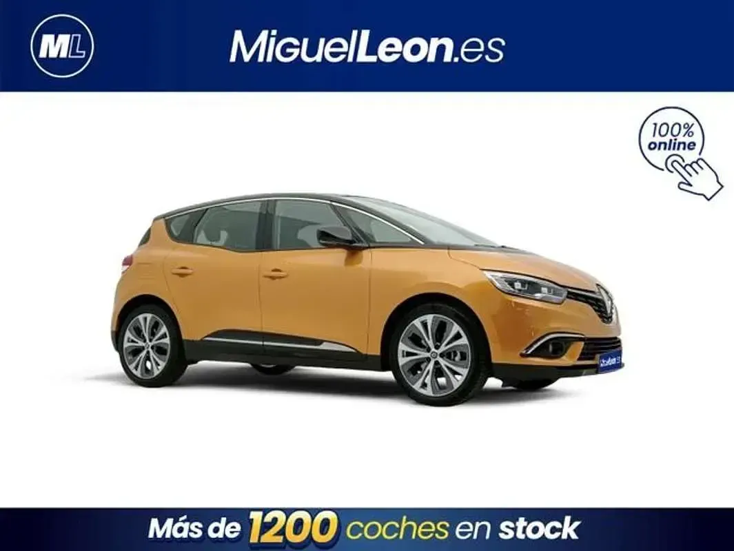 Usado Renault Scenic E-Tech Zen 140 CV (102 kW) 2018 Amarillo Monovolumen