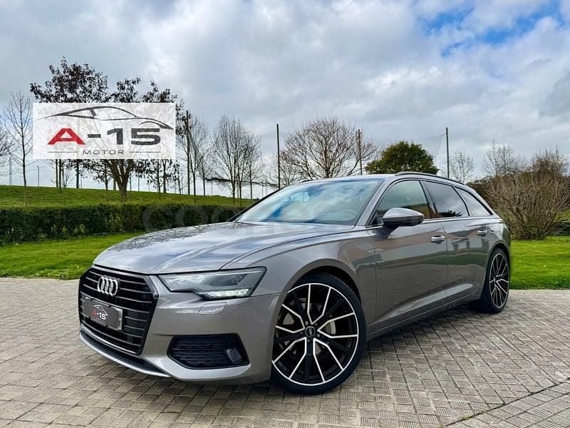 Usado Audi A6 204 CV (150 kW) 2021 Gris / plata Familiar