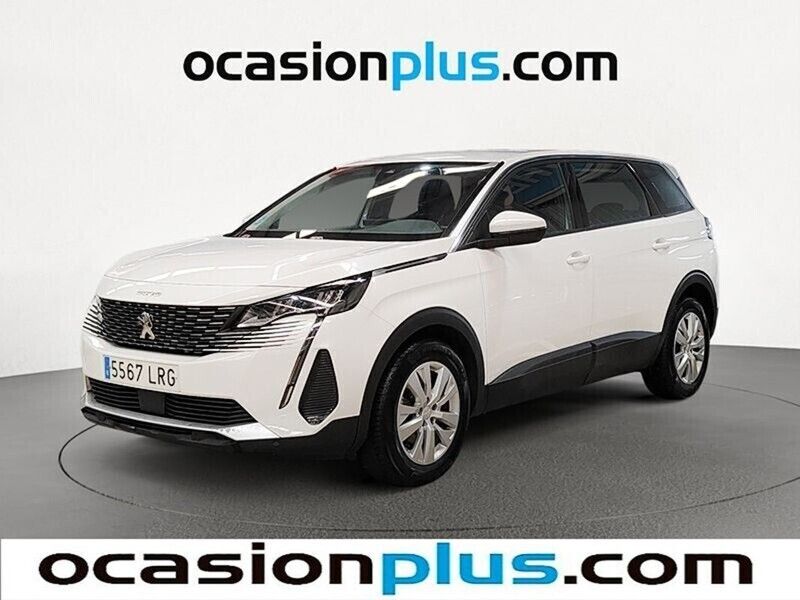 Blanco Usado 2021 Peugeot 5008 Active Monovolumen | 15.364 € (Precio justo) - Imagen 1/4