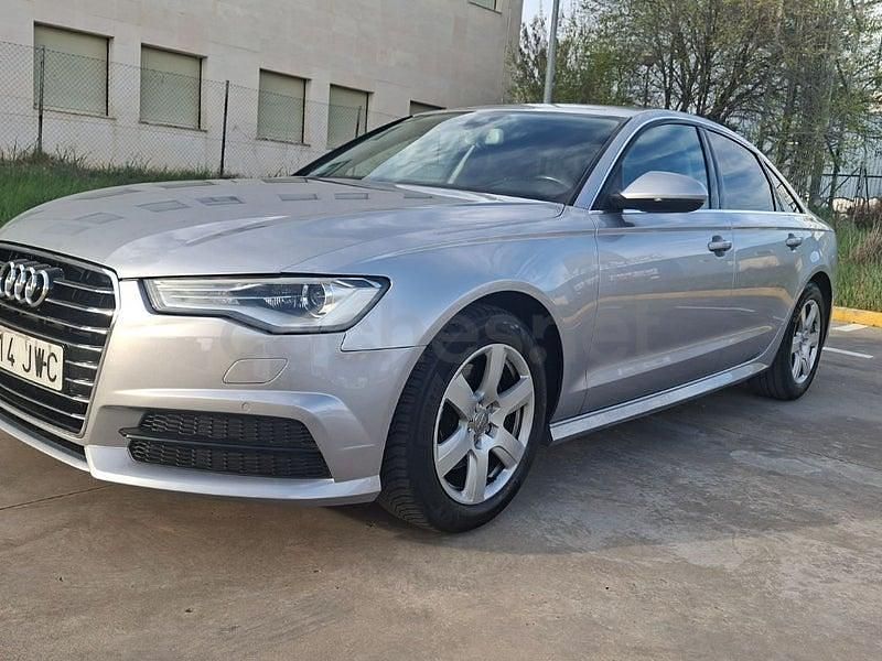 Usado Audi A6 190 CV (139 kW) 2017 Gris / plata Berlina