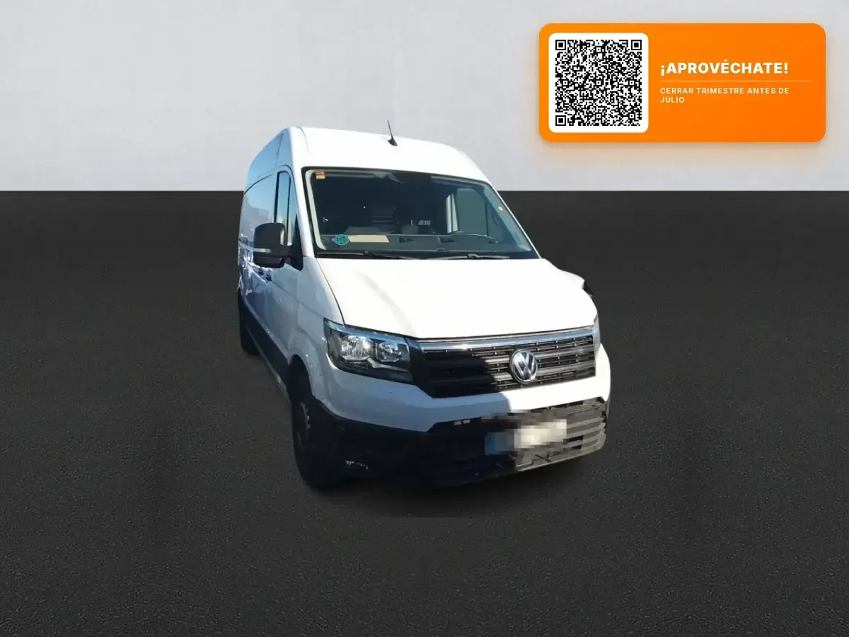 Usado VW Crafter 102 CV (75 kW) 2020 Blanco Van