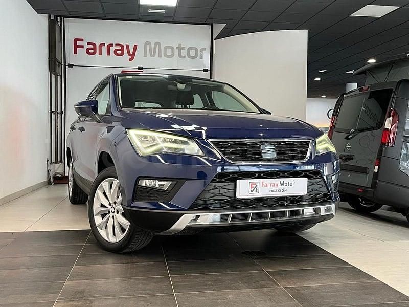 Usado Seat Ateca Style 115 CV (84 kW) 2017 Azul SUV