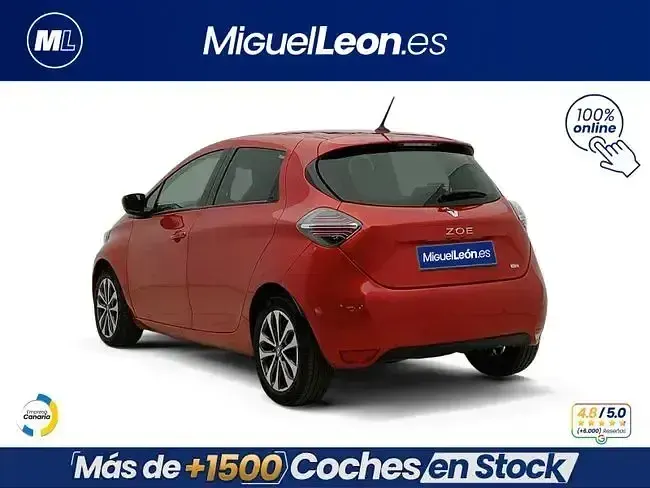 Brugt Renault Zoe Zen 100 kW (136 HK) 2022 Rød Hatchback