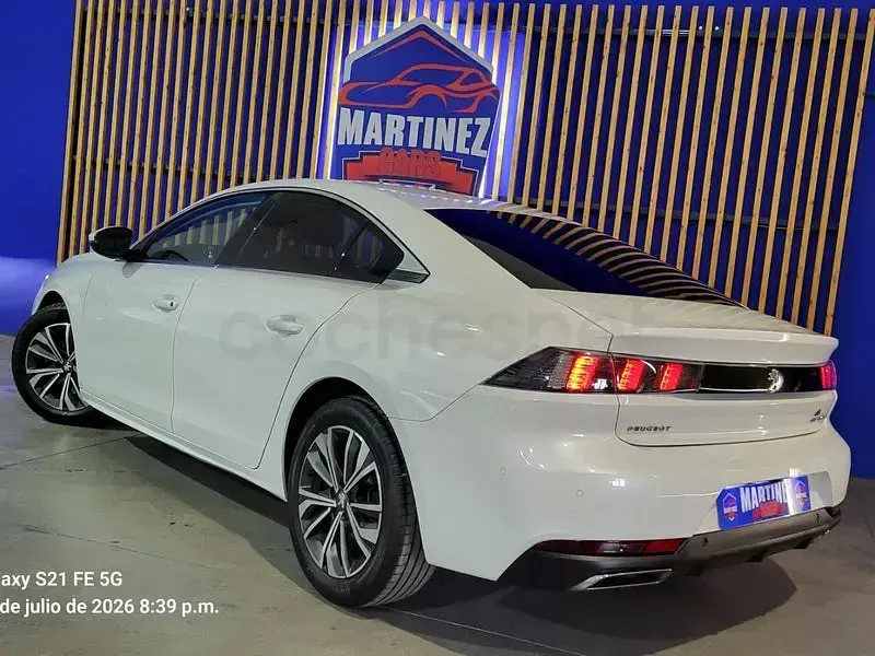 Usado Peugeot 508 Allure 130 CV (95 kW) 2021 Blanco Berlina