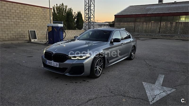 Gris / plata Usado 2021 BMW 530e M Performance Berlina | 38.000 € - Imagen 1/4