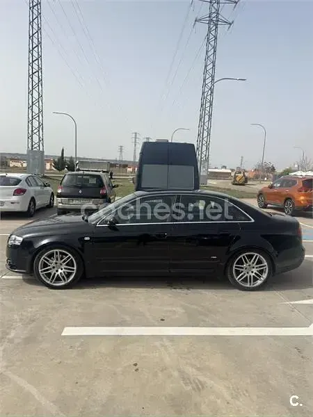 Usado Audi A4 170 CV (125 kW) 2007 Negro Berlina