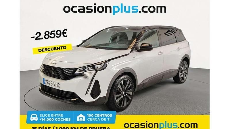 Blanco Usado 2023 Peugeot 5008 Style Monovolumen | 27.810 € (Precio justo) - Imagen 1/4