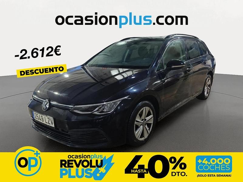 Usado VW Golf VIII Life 115 CV (84 kW) 2021 Negro Familiar