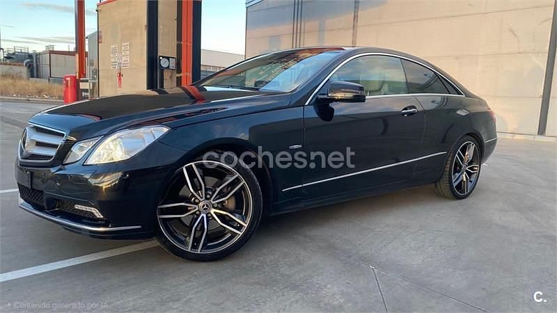 Negro Usado 2011 Mercedes E350 Elegance Coupe | 21.000 € (Caro) - Imagen 1/4