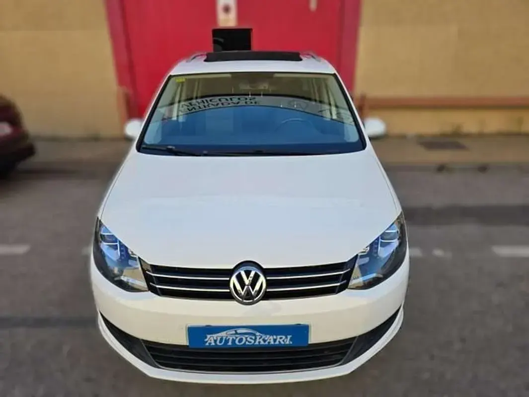 Usado VW Sharan Sport 177 CV (130 kW) 2014 Blanco Monovolumen