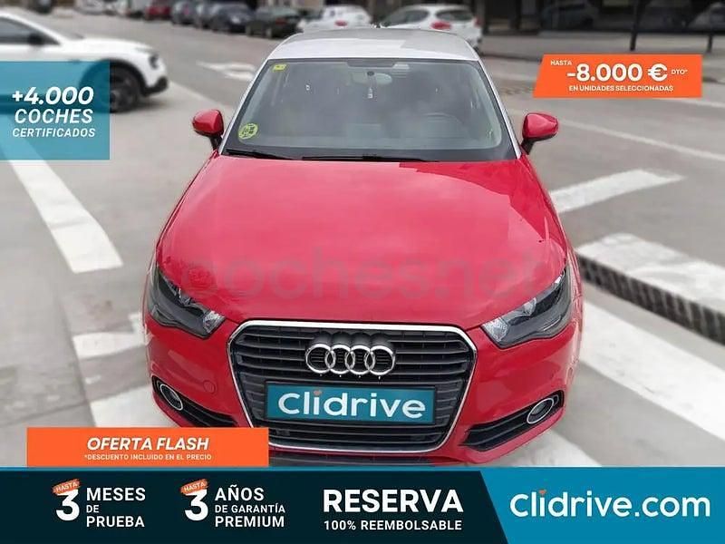 Usado Audi A1 Ambition 90 CV (66 kW) 2013 Rojo Utilitario