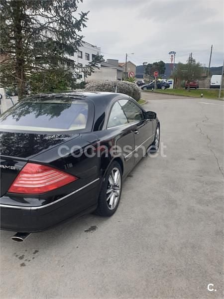 Usado Mercedes CL500 306 CV (225 kW) 2002 Negro Coupe