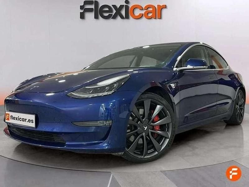 Usado Tesla Model 3 RWD 225 kW (306 CV) 2020 Azul Berlina