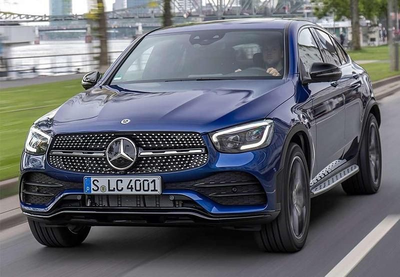 Negro Usado 2022 Mercedes GLC220 Coupe | 44.990 € (Buen precio) - Imagen 1/4