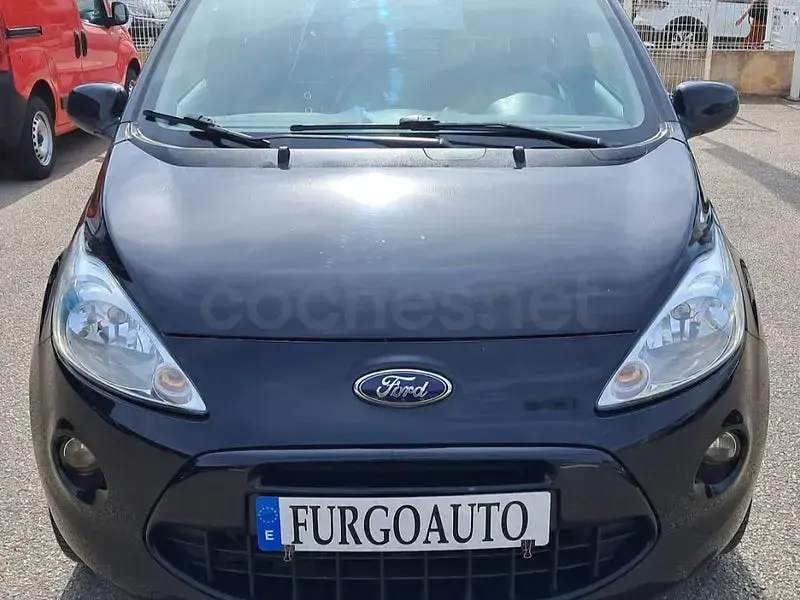 Usado Ford Ka Titanium 69 CV (50 kW) 2016 Negro Berlina