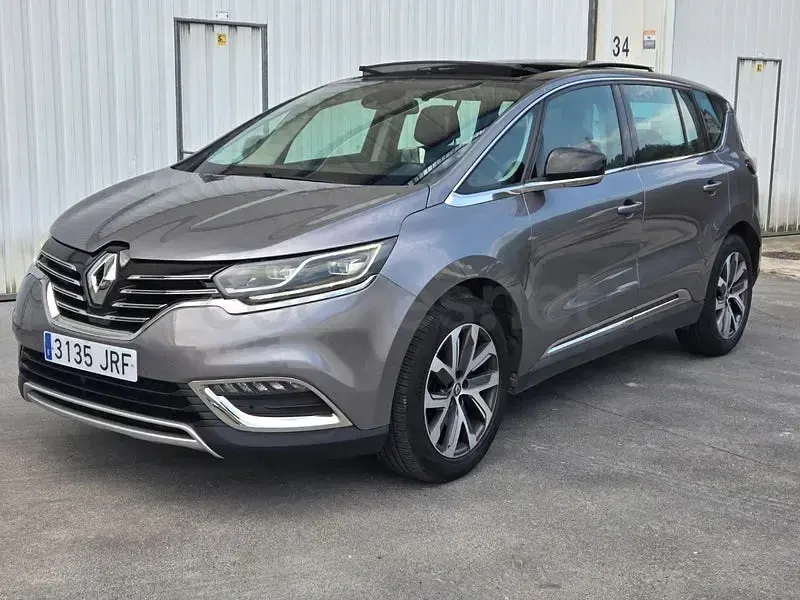 Usado Renault Espace Zen 200 CV (147 kW) 2016 Gris / plata Monovolumen