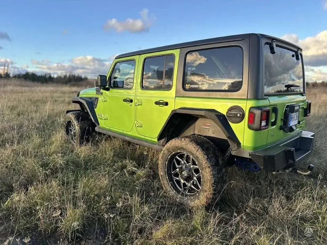 Usado Jeep Wrangler 280 CV (205 kW) 2018 Verde SUV