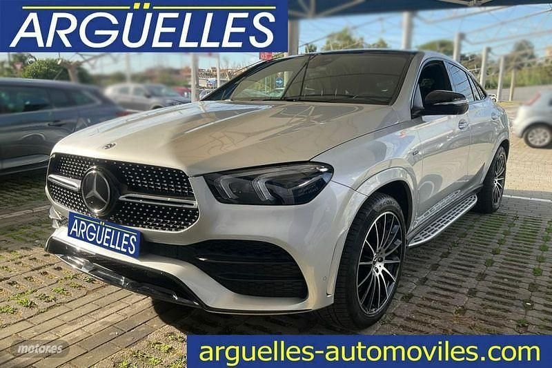 Plateado Usado 2021 Mercedes GLE350 AMG line Coupe | 73.500 € (Un poco caro) - Imagen 1/4