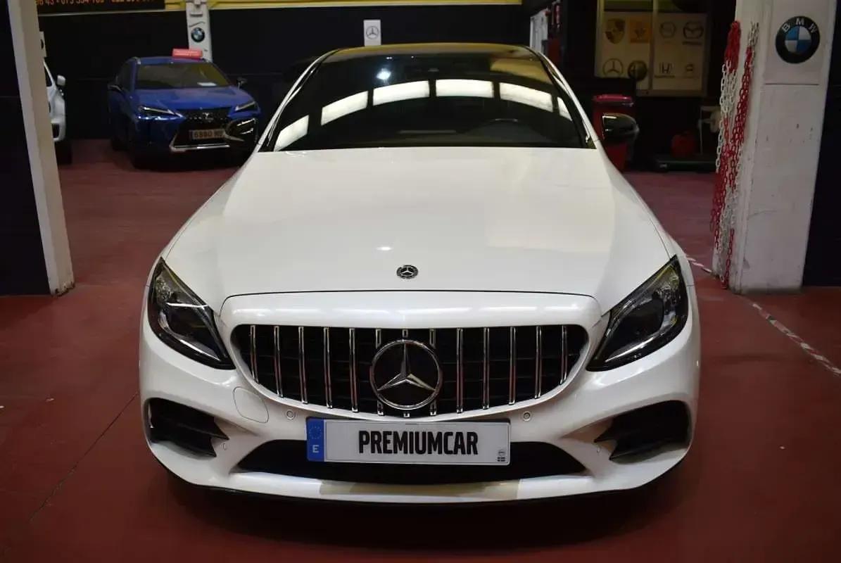 Usado Mercedes C200 184 CV (135 kW) 2019 Blanco Berlina