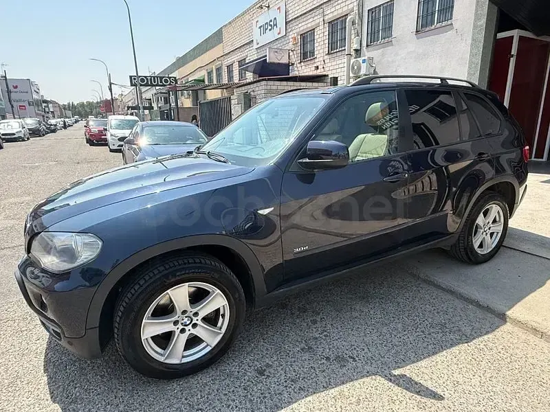 Usado BMW X5 235 CV (172 kW) 2008 Azul SUV