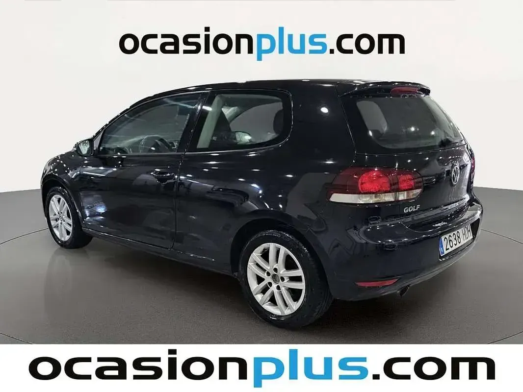 Usado VW Golf VI Sportline 105 CV (77 kW) 2011 Negro Utilitario