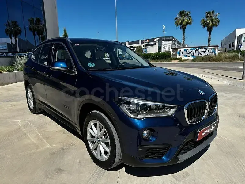 Usado BMW X1 150 CV (110 kW) 2017 Azul SUV