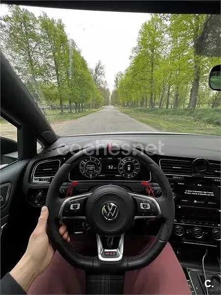 Usado VW Golf VII GTI 245 CV (180 kW) 2017 Blanco Berlina