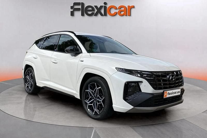 Blanco Usado 2023 Hyundai Tucson N Line SUV | 21.790 € (Precio justo) - Imagen 1/4