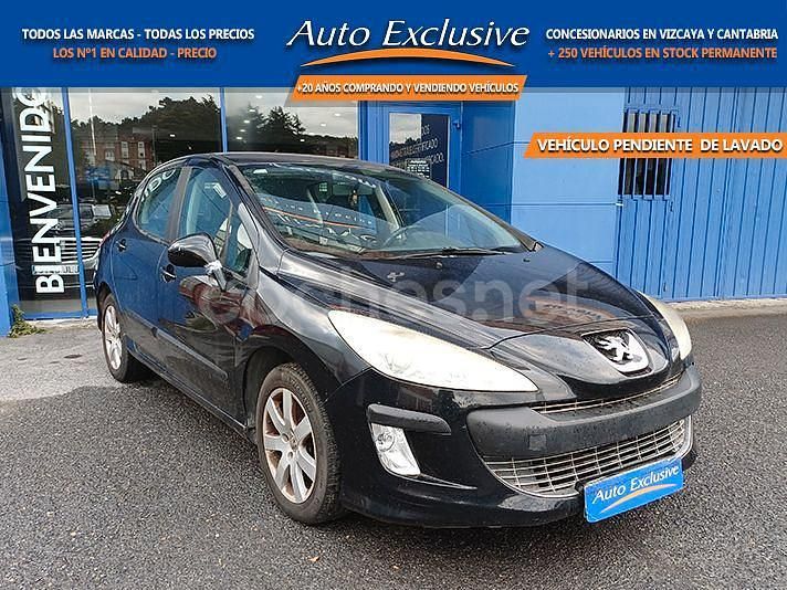 Usado Peugeot 308 Sport 120 CV (88 kW) 2008 Negro Berlina