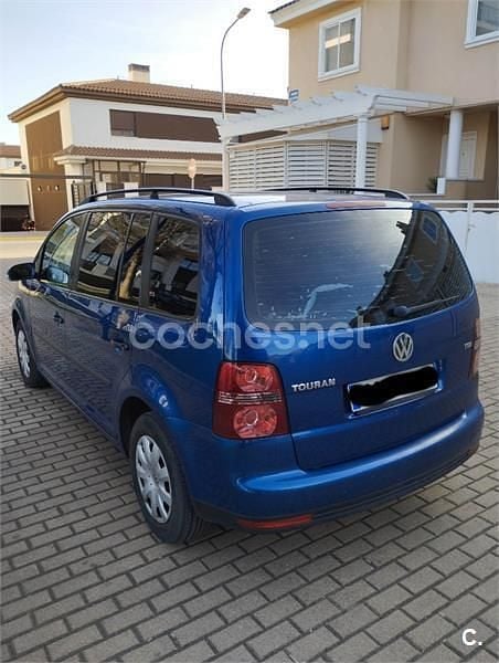 Usado VW Touran Edition 105 CV (77 kW) 2007 Azul Monovolumen