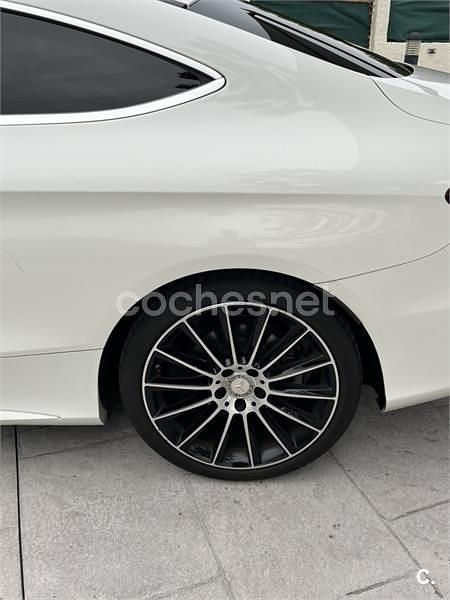 Usado Mercedes 200 AMG line 184 CV (135 kW) 2016 Blanco Coupe