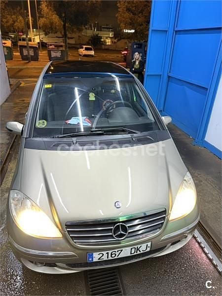 Beige Usado 2005 Mercedes A200 Avantgarde Monovolumen | 4500 € (Precio justo) - Imagen 1/4