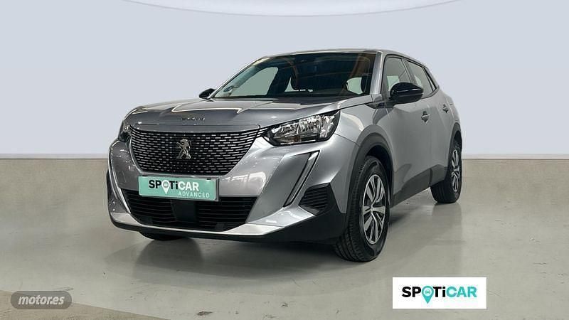 Gris Usado 2022 Peugeot e-2008 Active SUV | 18.900 € (Precio justo) - Imagen 1/4