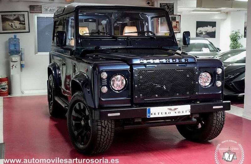 Usado Land Rover Defender SE 122 CV (89 kW) 2006 Azul Familiar
