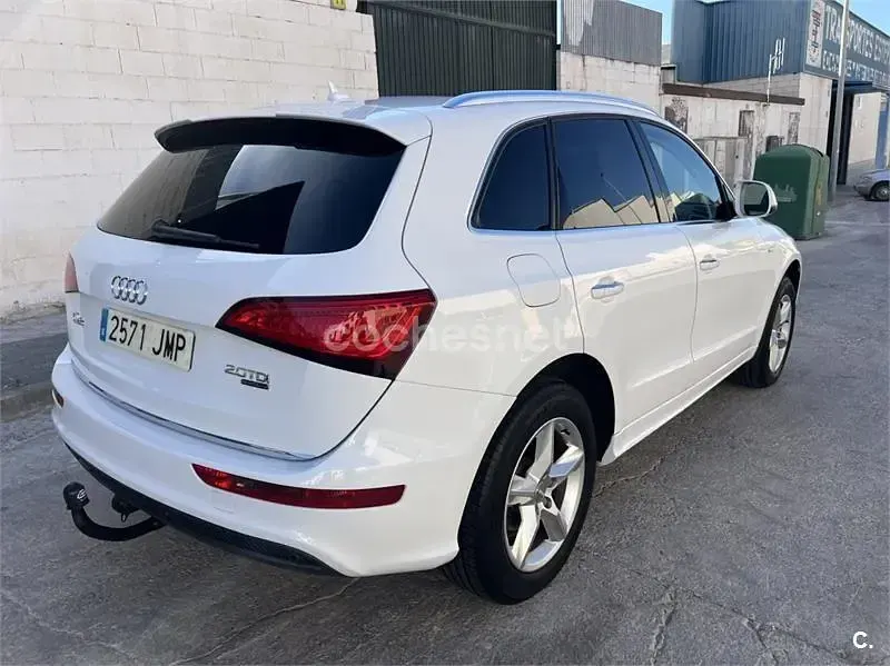 Usado Audi Q5 S-Line 190 CV (139 kW) 2016 Blanco SUV
