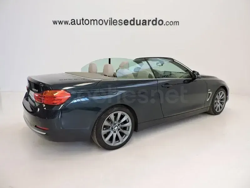 Usado BMW 420 Comfort Edition 184 CV (135 kW) 2014 Azul Descapotable