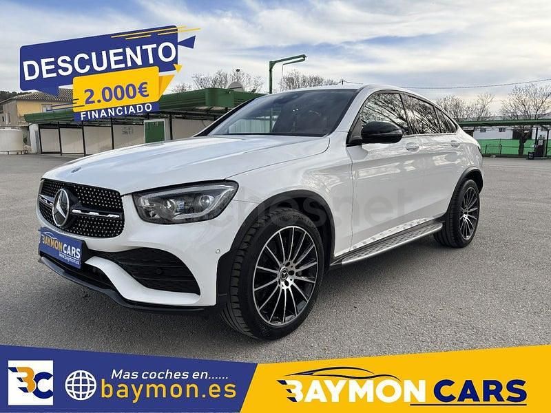 Usado Mercedes GLC220 194 CV (142 kW) 2019 Blanco Coupe