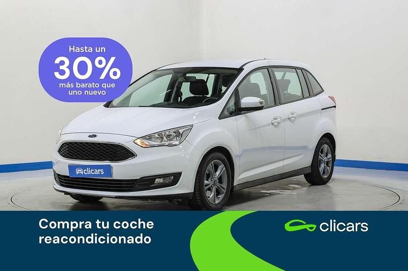 Blanco Usado 2017 Ford Grand C-Max Business Edition Monovolumen | 14.590 € (Un poco caro) - Imagen 1/4
