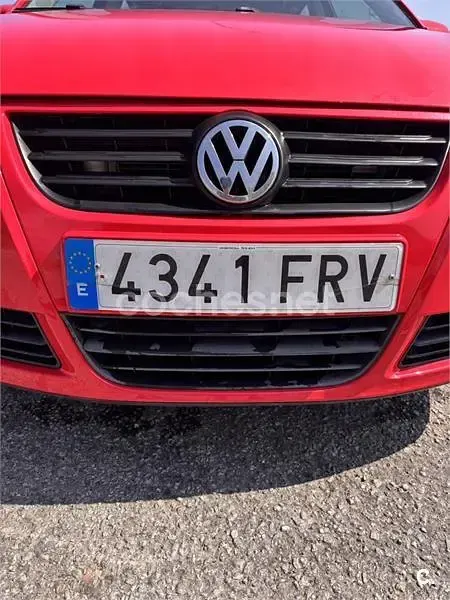 Usado VW Polo Advance 80 CV (58 kW) 2007 Rojo Utilitario
