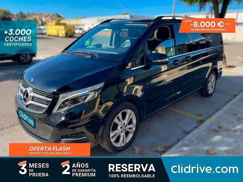 Negro Usado 2015 Mercedes V250 Avantgarde Monovolumen | 30.690 € (Buen precio) - Imagen 1/3