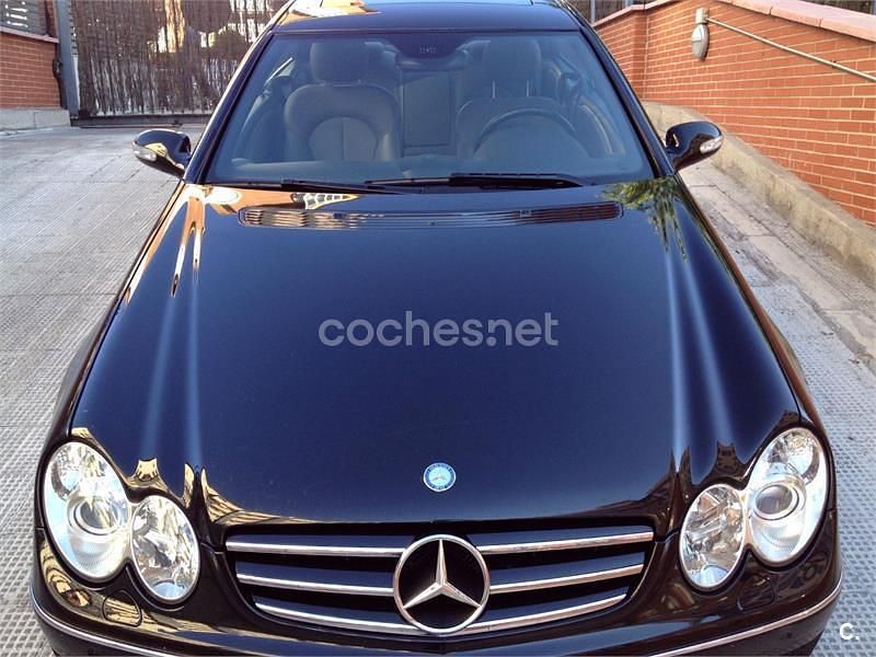 Usado Mercedes CLK350 Avantgarde 272 CV (200 kW) 2006 Negro Coupe